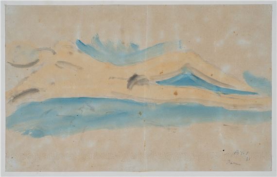 Senza titolo (Nudo maschile), 1931 by Filippo de Pisis, 1931