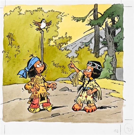 DERIB (Claude de Ribeaupierre, dit-1944 by Derib, 1990