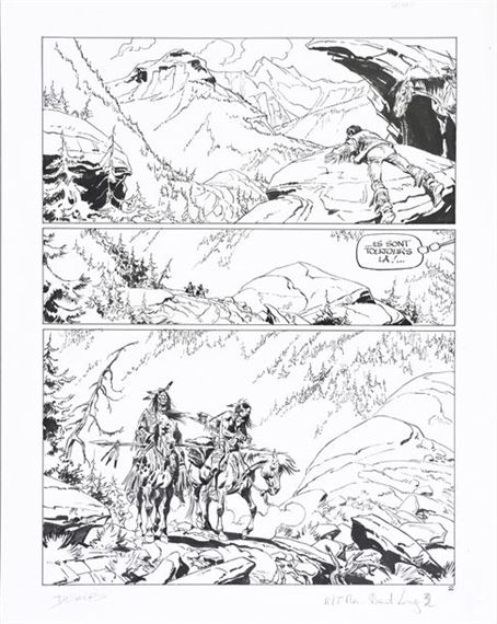 DERIB (Claude de Ribeaupierre, dit-1944 by Derib