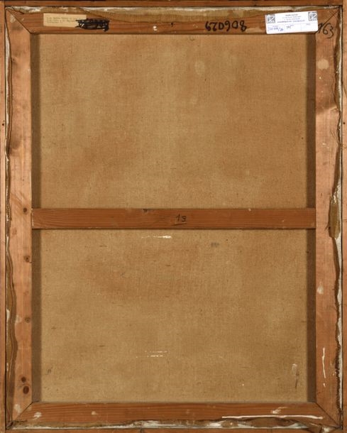 Artwork by Xavier de Langais, Young seated woman, Made of Oil on canvas