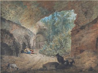 Ambulatory of the Flavian Amphitheatre - Pietro Fabris