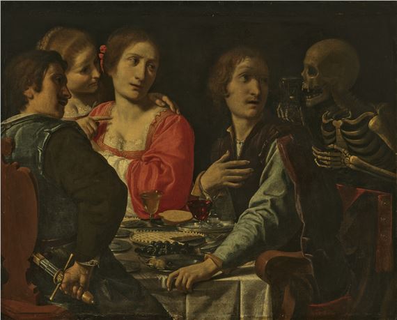 Giovanni Martinelli | Memento mori: Death comes to the table | MutualArt
