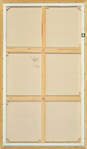 Artwork by SNIK, Fix The Sky (Blue), Made of Acrylic and spray paint on canvas