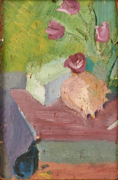 Raymond Sutter | Still life with pears and still life with flowers ed ...
