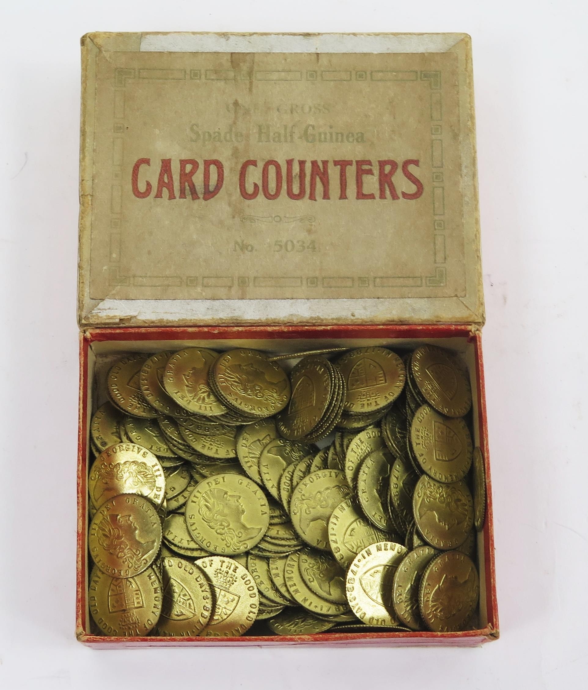 George Iii | A collection of George III gilt metal gaming counters ...