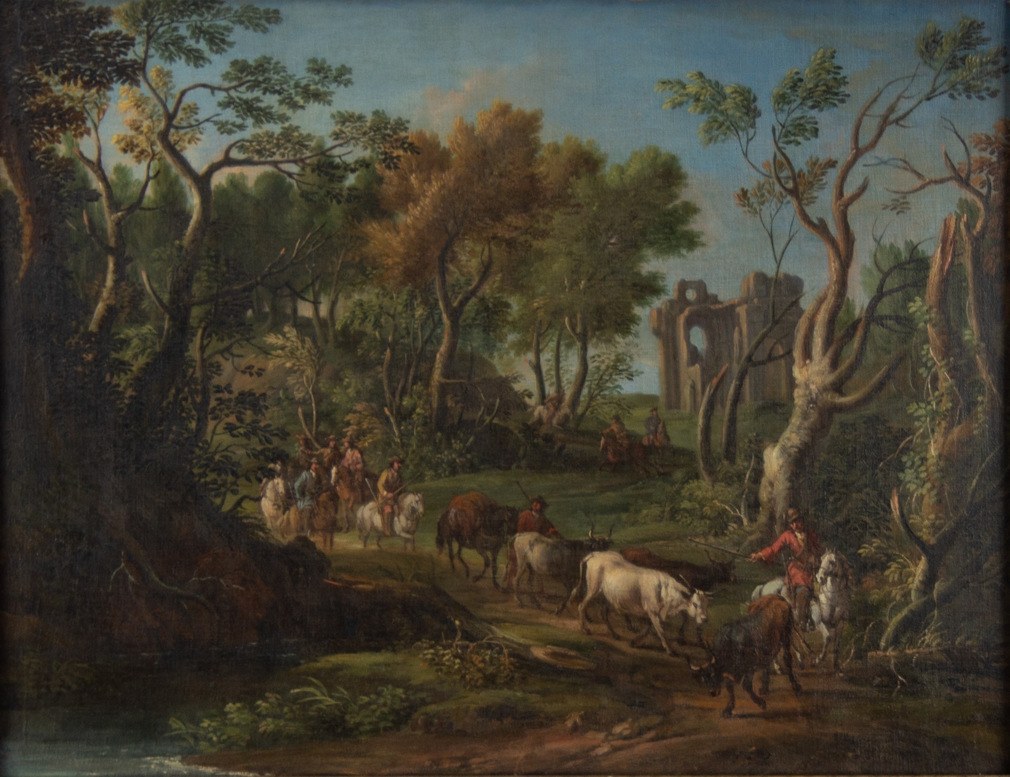Klassische Landscape Animierte Figuren Isaac De Moucheron main image 1