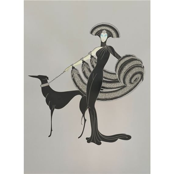 Erté | SYMPHONY IN BLACK | MutualArt