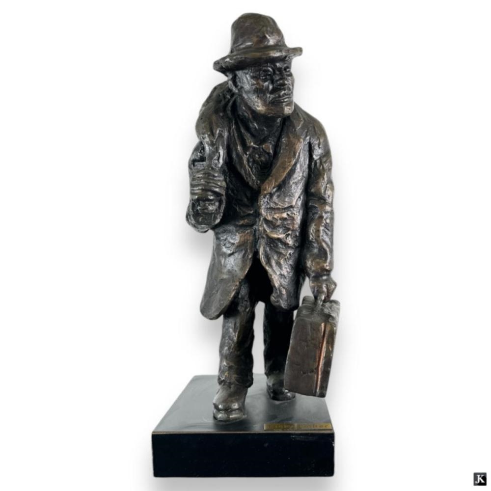 Nicky Imber | Nicky Imber (AUSTRIA 1920-1996) Vagabond Bronze | MutualArt