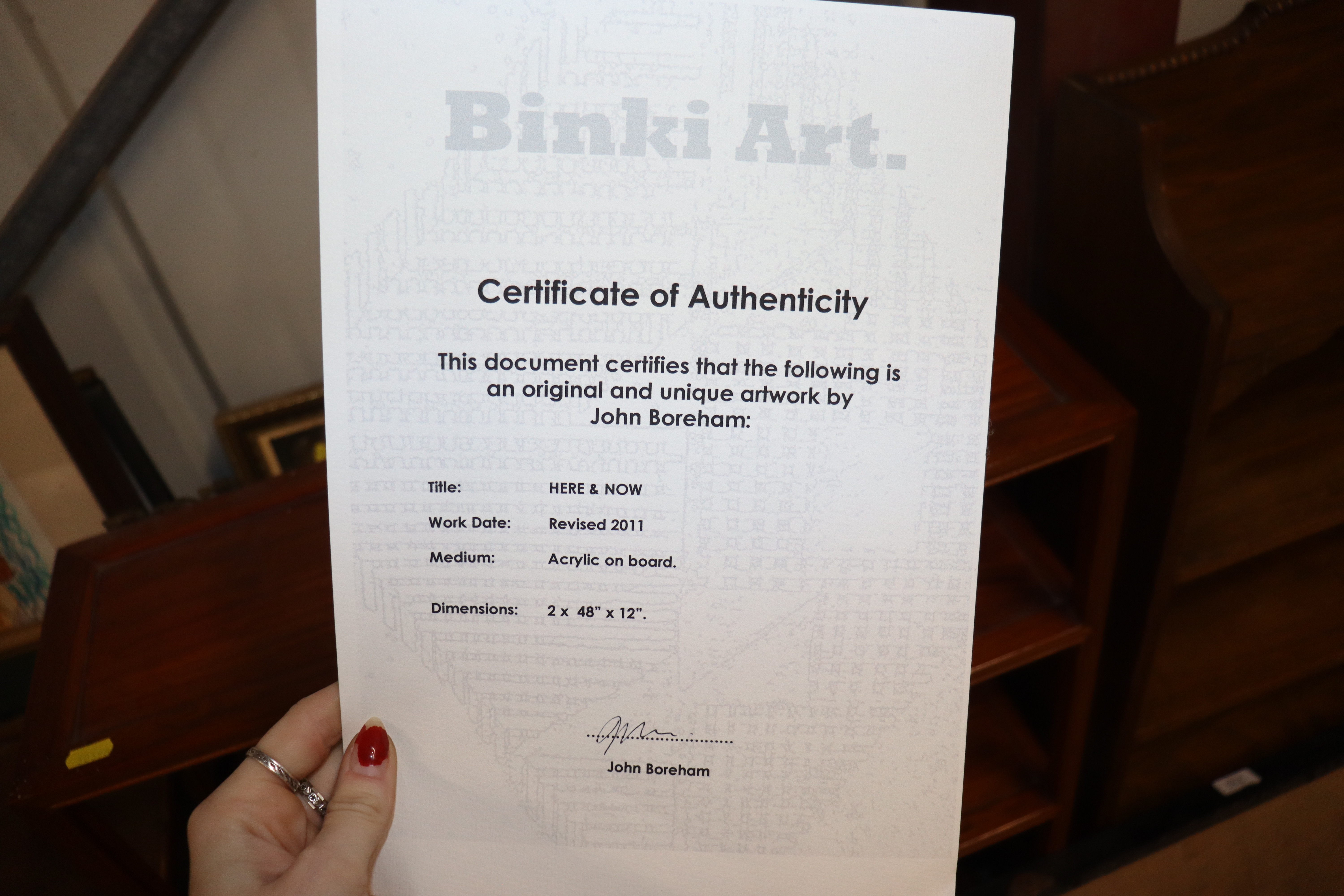 John Boreham | Binki | MutualArt