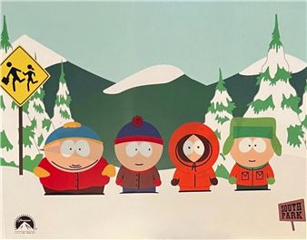 "Bus Stop" from the animation series "South Park". - Hugh McCormack