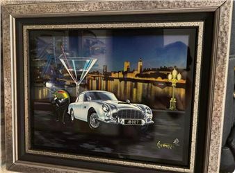 Michael Godard | Michael Godard Bond (Original Painting on