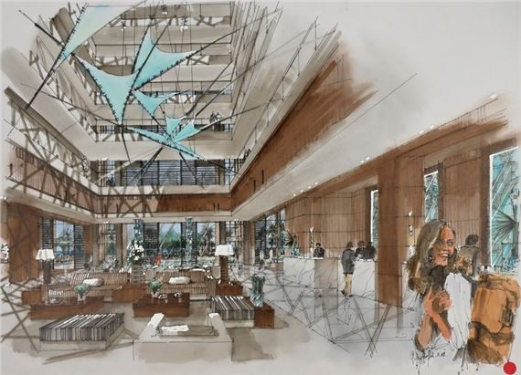 Sheraton Hotel, Tripoli, Libya by Gilles Quiffet