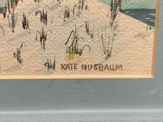 Artwork by Kate Nusbaum, Beachy Artwork, Made of Watercolor