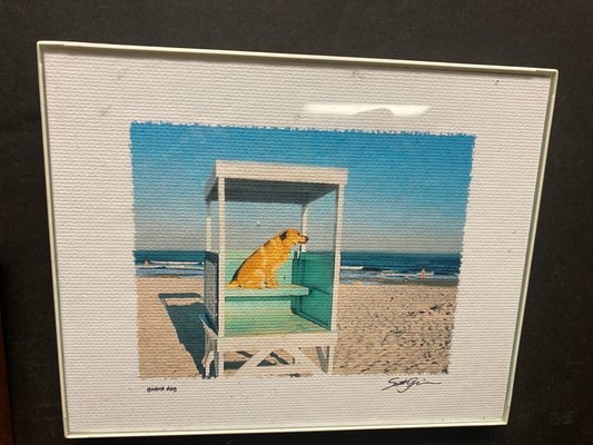 Artwork by Kate Nusbaum, Beachy Artwork, Made of Watercolor