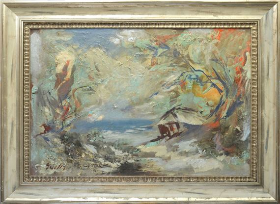 Jānis Gailis | Thaw at the sea (1963) | MutualArt
