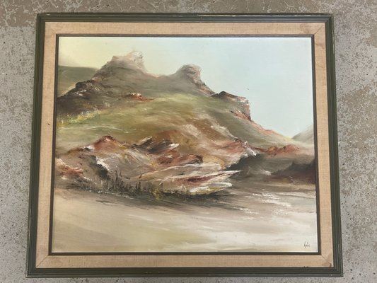 S. Warren Krebs. Oil/Canvas. Landscape - S. Warren Krebs