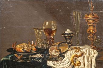 In the style of Willem Claesz HEDA from the - Willem Claesz. Heda