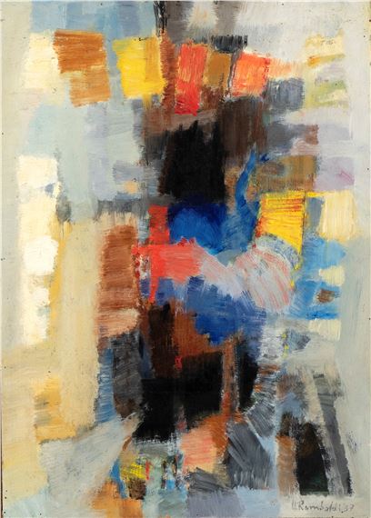 Riflessi sull'acqua, 1957 by Ugo Rambaldi, 1957