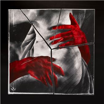 Rumore bianco – Inferno, Purgatorio, Paradiso. Triptych, 2023 - Danilo Mauro Malatesta