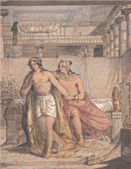 Joseph and Putiphar - Vincent Féraud