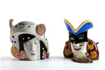 Lot of two ashtrays, 1929 - Mario Sturani