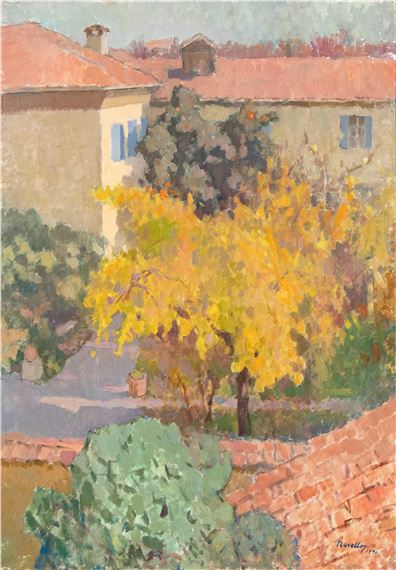 The garden, 1971 by Giuseppe Novello, 1971