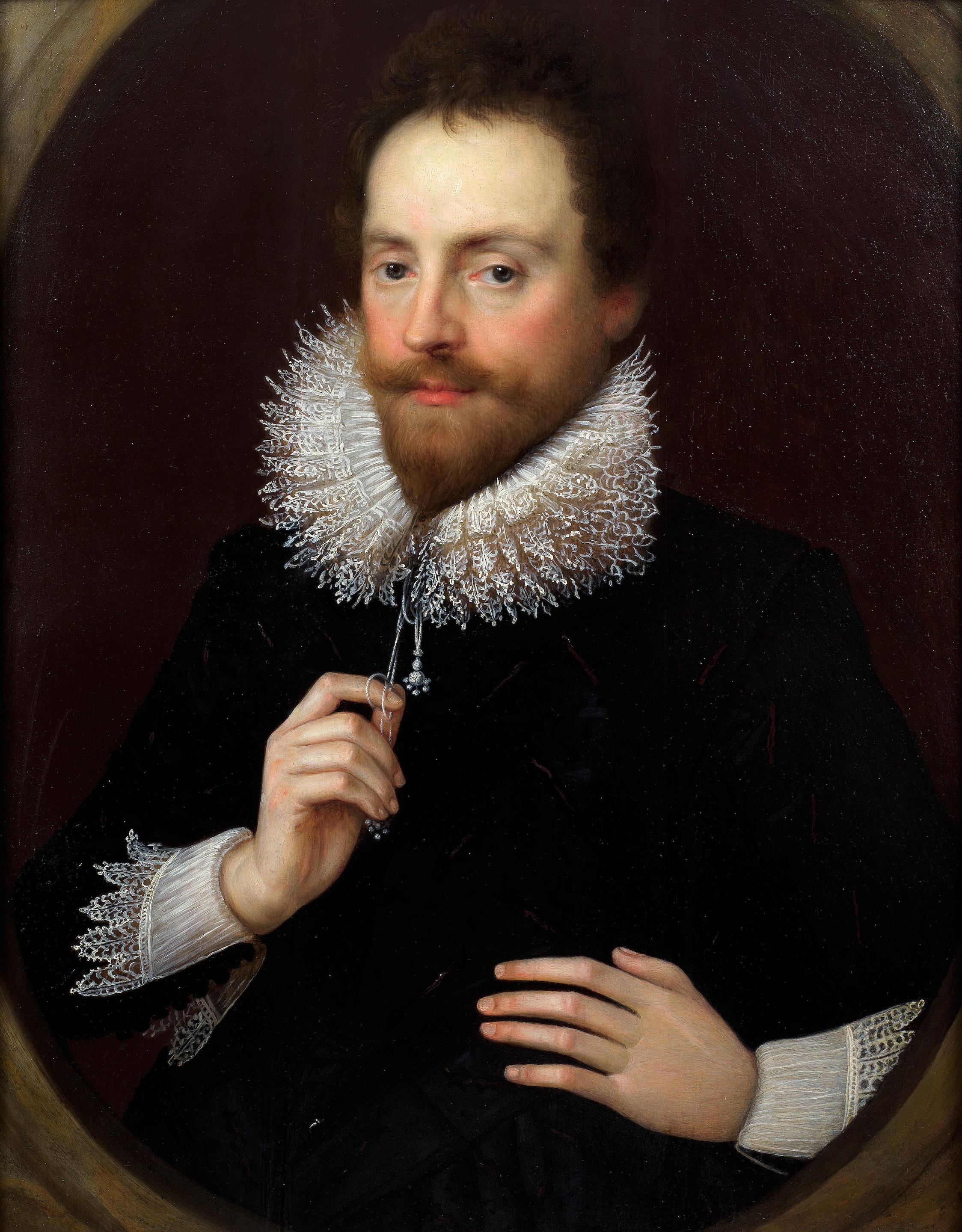 Cornelius Ceulen | Portrait of a gentleman, said to be Sir Henry Wotton ...