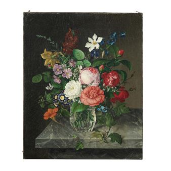 Nature morte aux roses - Johann Kohberger
