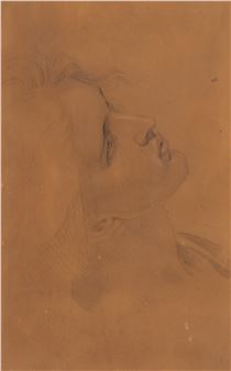 A Head Study of a Girl - Estelle Sylvia Pankhurst