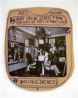 Thomas Hirschhorn: Last Chance: What can we learn from History of Art, for today’s understanding? - Galerie Chantal Crousel