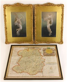 Diana and Phoebe, - Louis Perrey