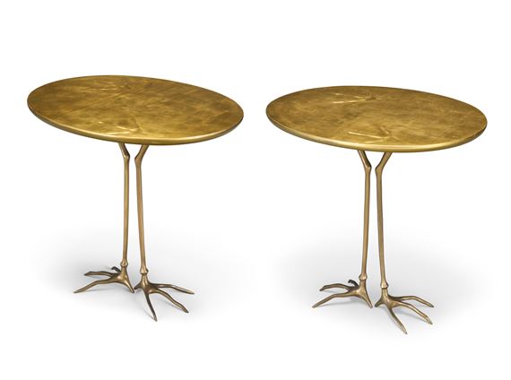 Traccia' Side Tables by Meret Oppenheim, circa 1970-1980