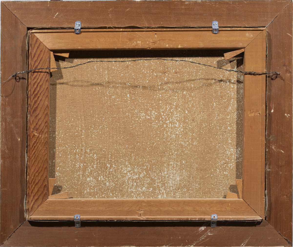 Artwork by Clarkson Dye, Moonlit Garden, Made of oil on canvas