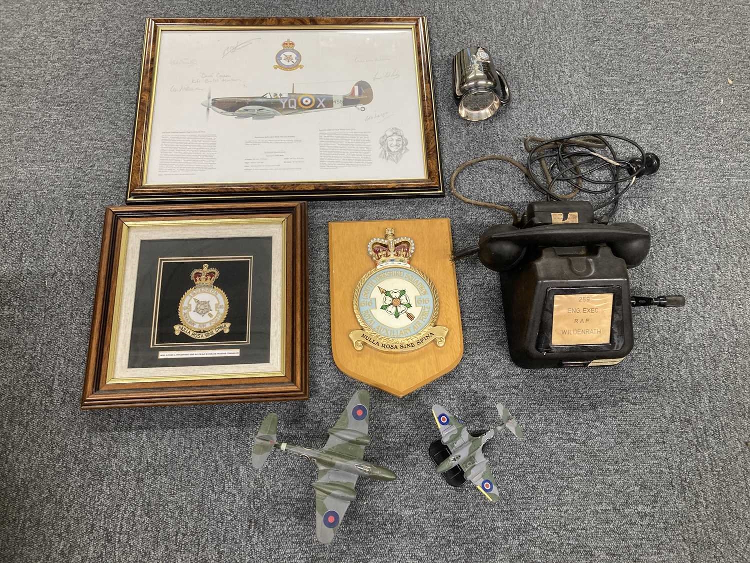 A. Wilkinson | A collection of RAF memorabilia relating to 616 Squadron ...