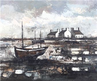 estuary at low tide - Marius Girard