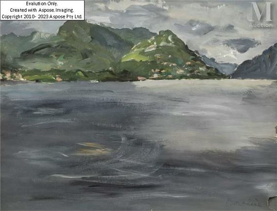 Lugano by Dimitri‏ Dmitriévitch Bouchène , 1893