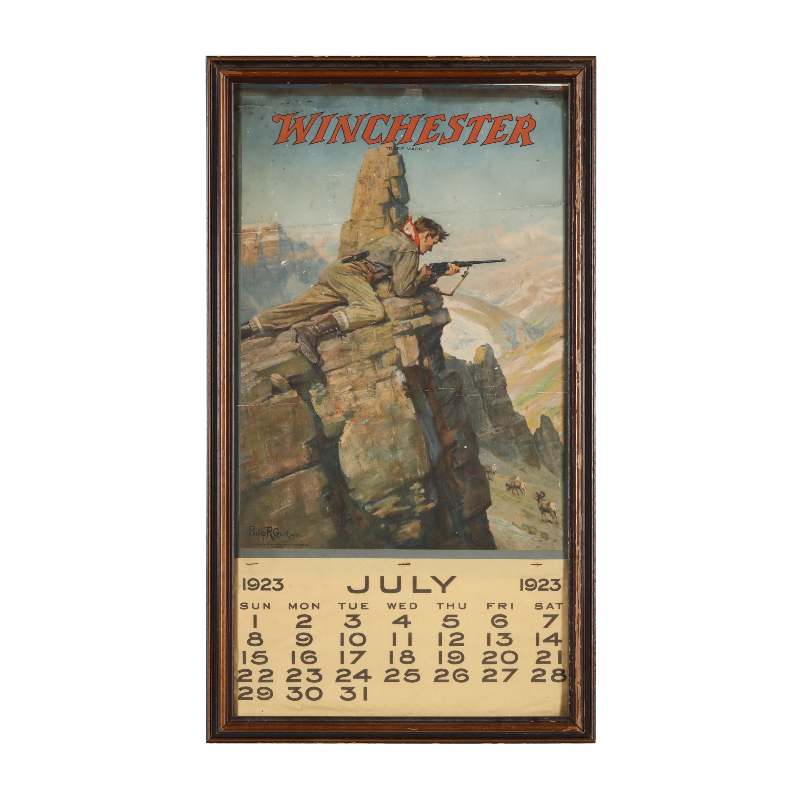 Philip R. Goodwin | Winchester Arms Advertising Calendar (1923) | MutualArt