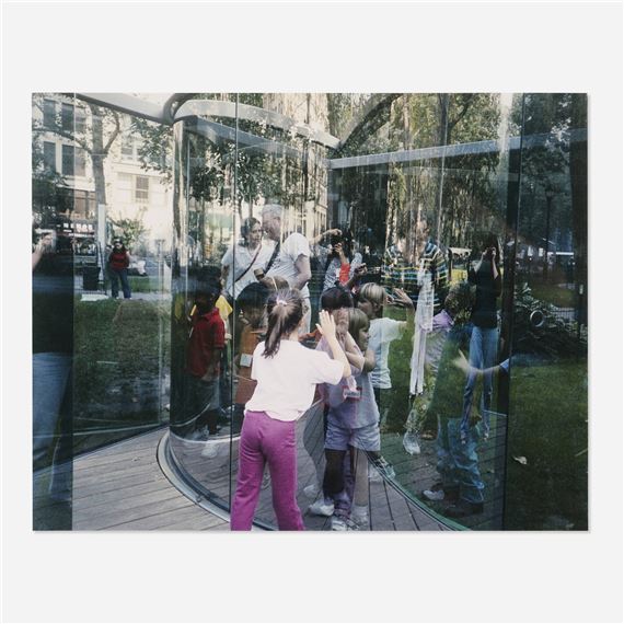Fun For Kids at My Work in a Park in Manhattan (for Parkett 68) by Dan Graham, 2003