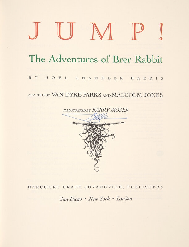 Barry Moser | Moser, Barry. Group of 10 Original Illustrations for Brer ...