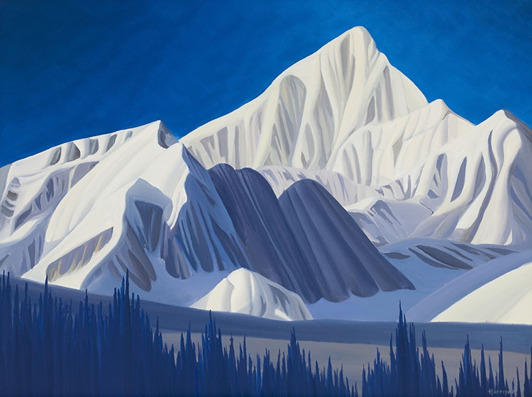 Kenneth Harrison | Snow Cap Edith Cavell (2012) | MutualArt