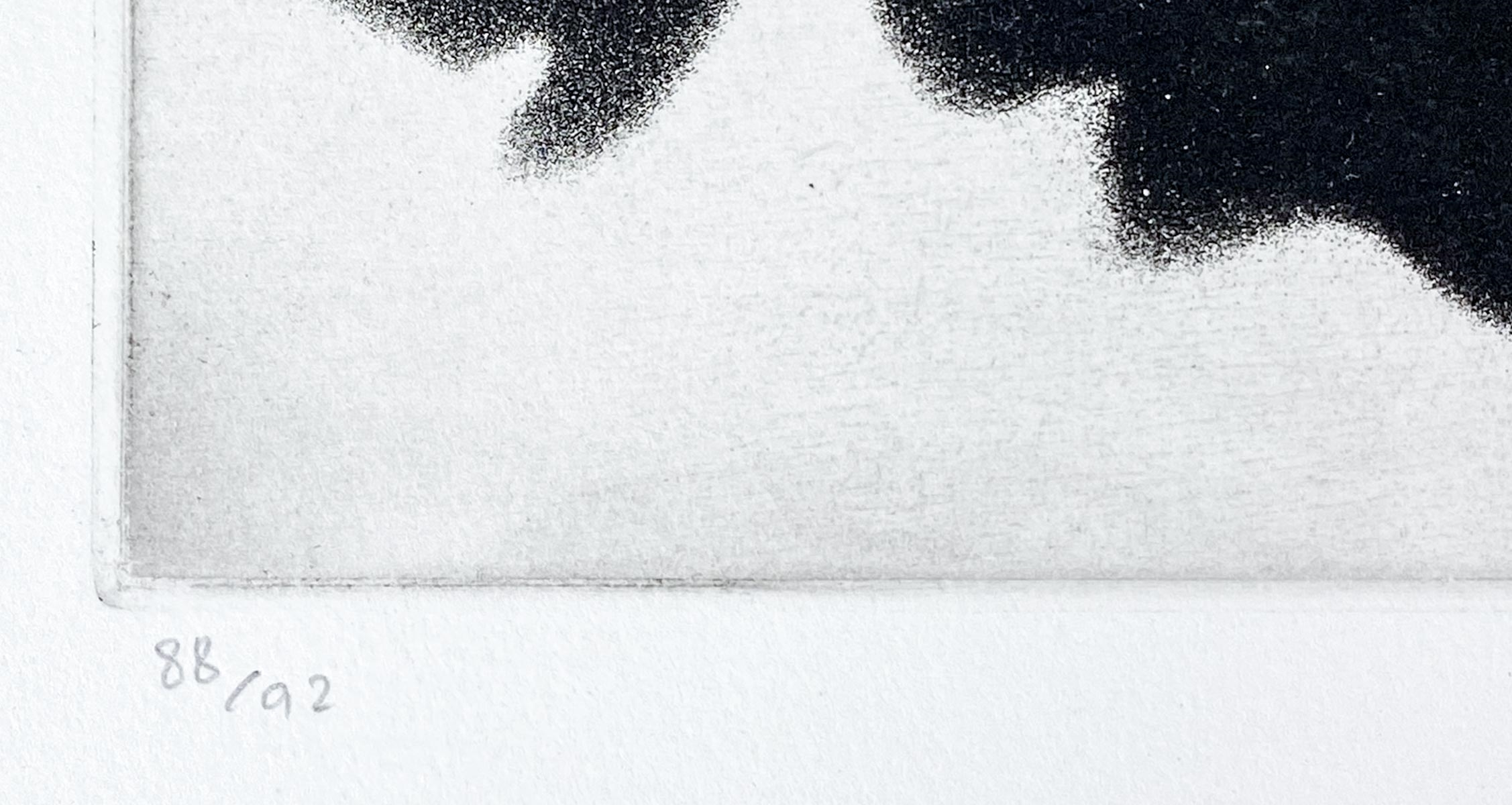 Artwork by Juan Genovés, Juan Genoves Etching "Pagina Doublada", Made of etching on paper