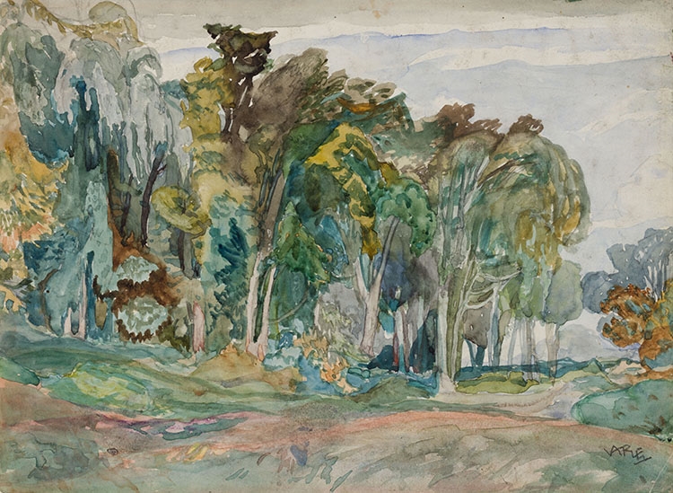 Frederick Horsman Varley | Tree Patterns (Circa 1942) | MutualArt