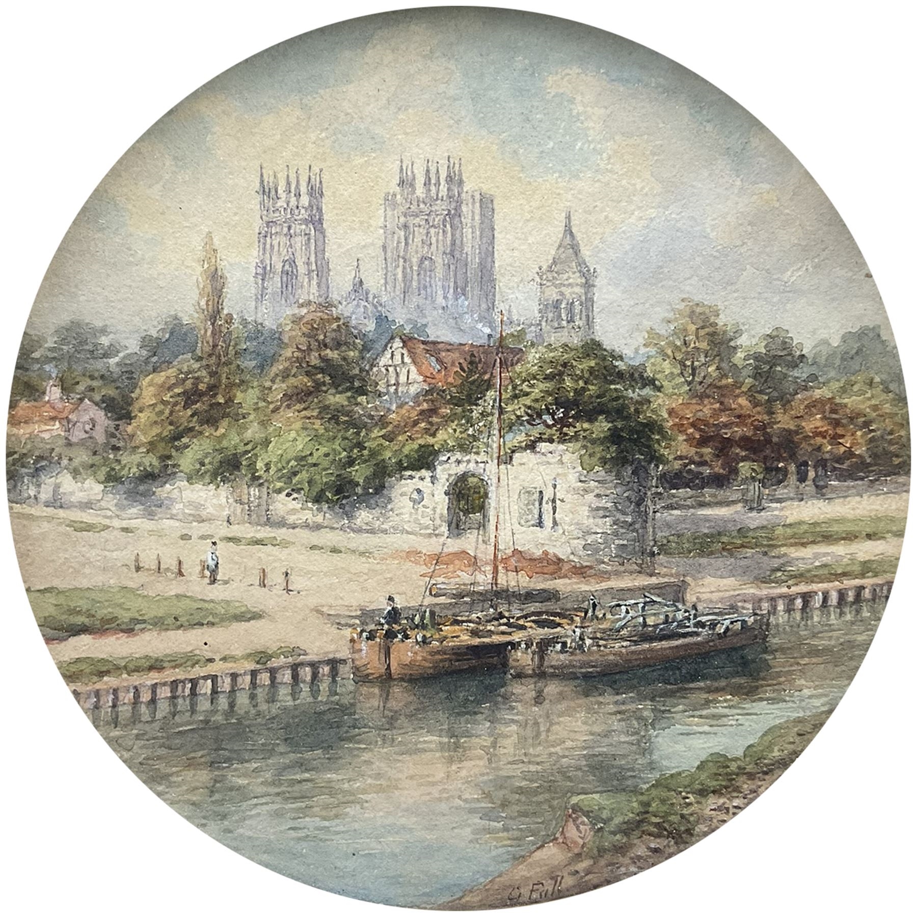 George Fall | Marygate Tower and the Minster - York | MutualArt