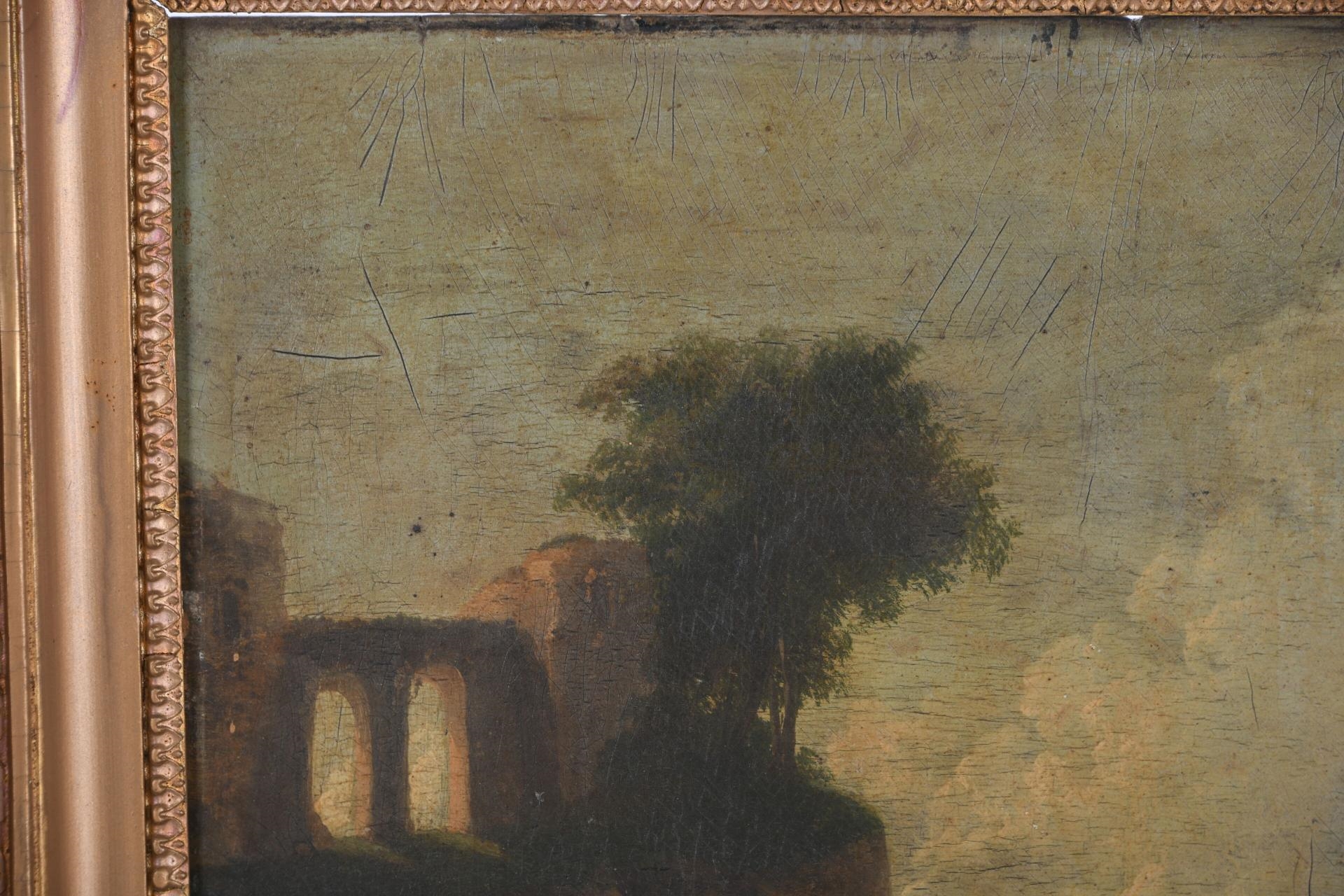 Artwork by Michel Duplessis, Convoi militaire traversant un fleuve, Made of Walnut panel