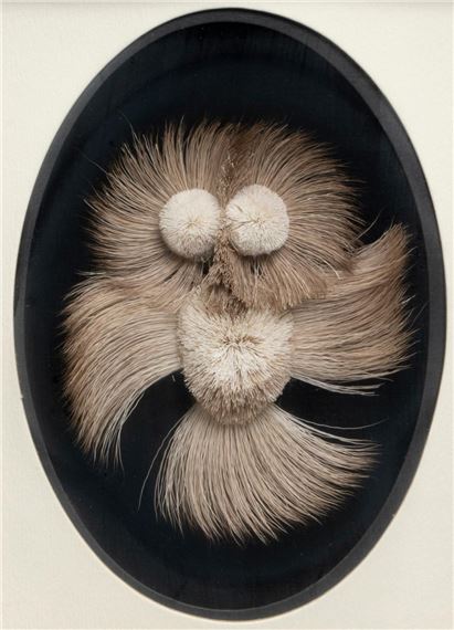 Untitled - Caribou Hair Owl - Myrtle de Meulles
