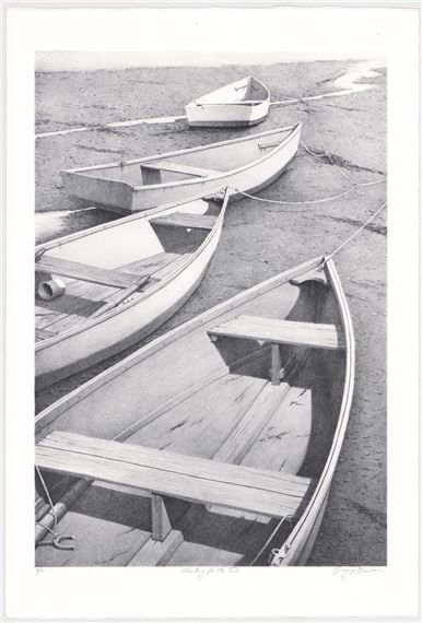 Gregory Dunham | Gregory Dunham Lithograph S/N [Waiting for Tide ...