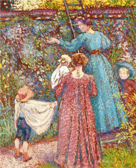 219 - GEORGES LEMMEN (1865-1916 by Georges Lemmen, 1906