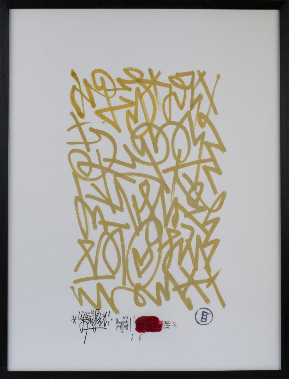 Artwork by Benjamin van Oost, watercolour Untitled, Made of watercolour