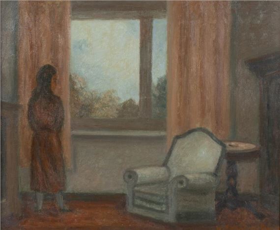 Interior by War Van Overstraeten, gedateerd 1975