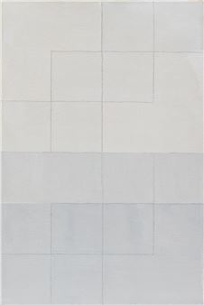 mixed media on canvas Untitled - Francine van der Biest